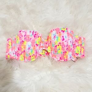 VS swim top, strapless, size 34B, color multi, new